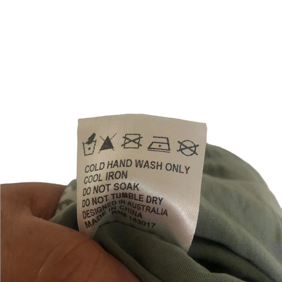 Princess Polly Sage Green Leopard Mini party Dress coquette girl girlhoodcore - Picture 10 of 15